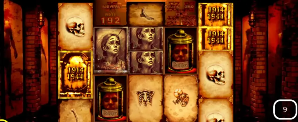 Mental 2 slot displayed on a mobile device with optimized layout and features